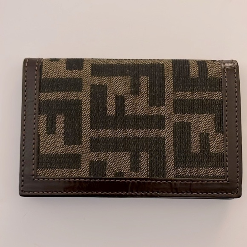 NWOT FENDI MONOGRAM BIFOLD WALLET